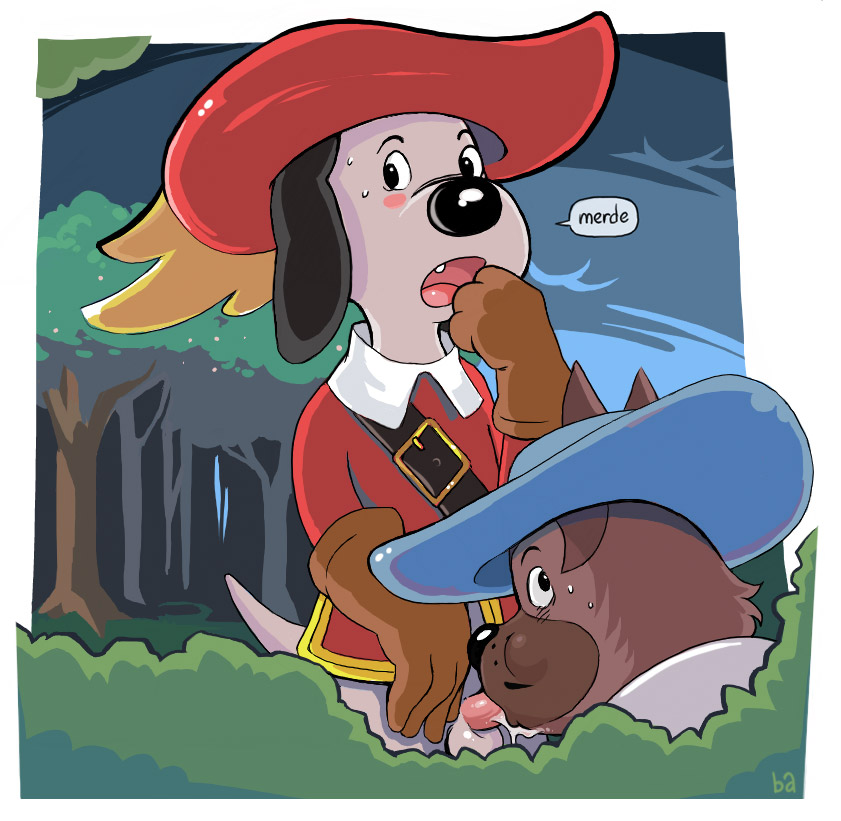 dogtanian and porthos (dogtanian and the three muskehounds and etc) created by battle angel