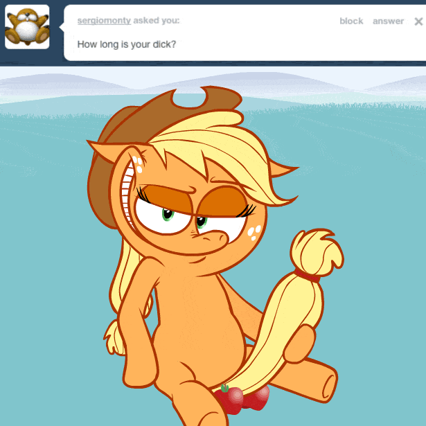applejack (friendship is magic and etc) created by hotdiggedydemon