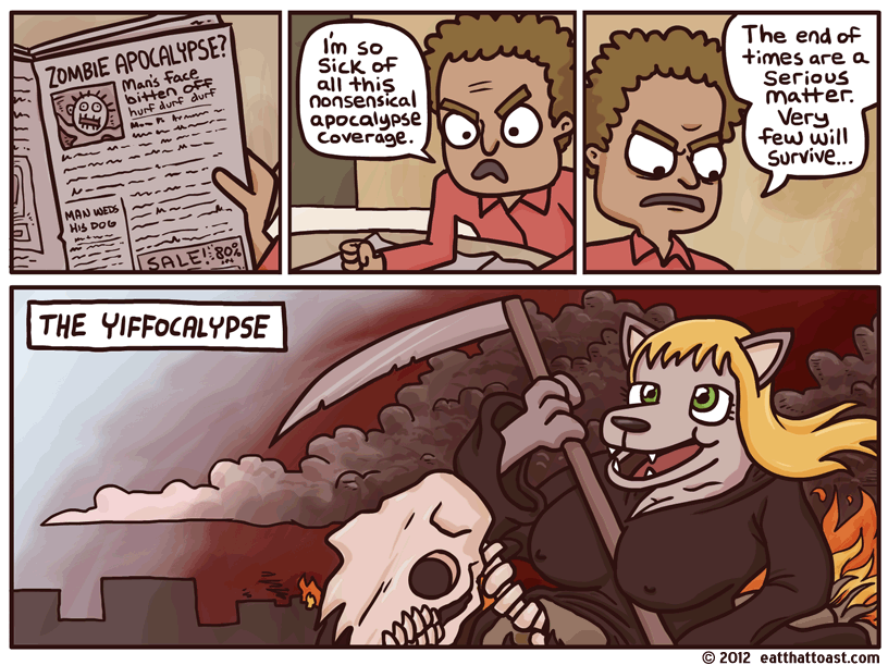 death (eat that toast) created by matt czap