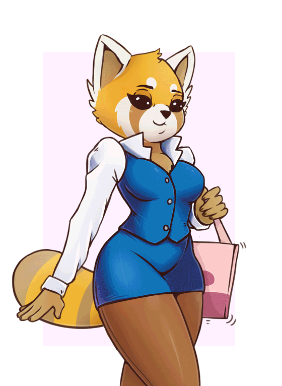 retsuko (aggretsuko and etc) created by secretly saucy