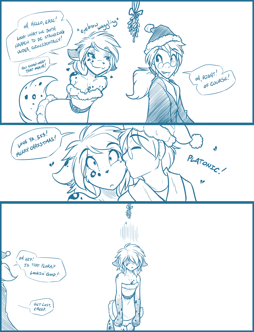 eric vaughan and kathrin vaughan (christmas and etc) created by tom fischbach