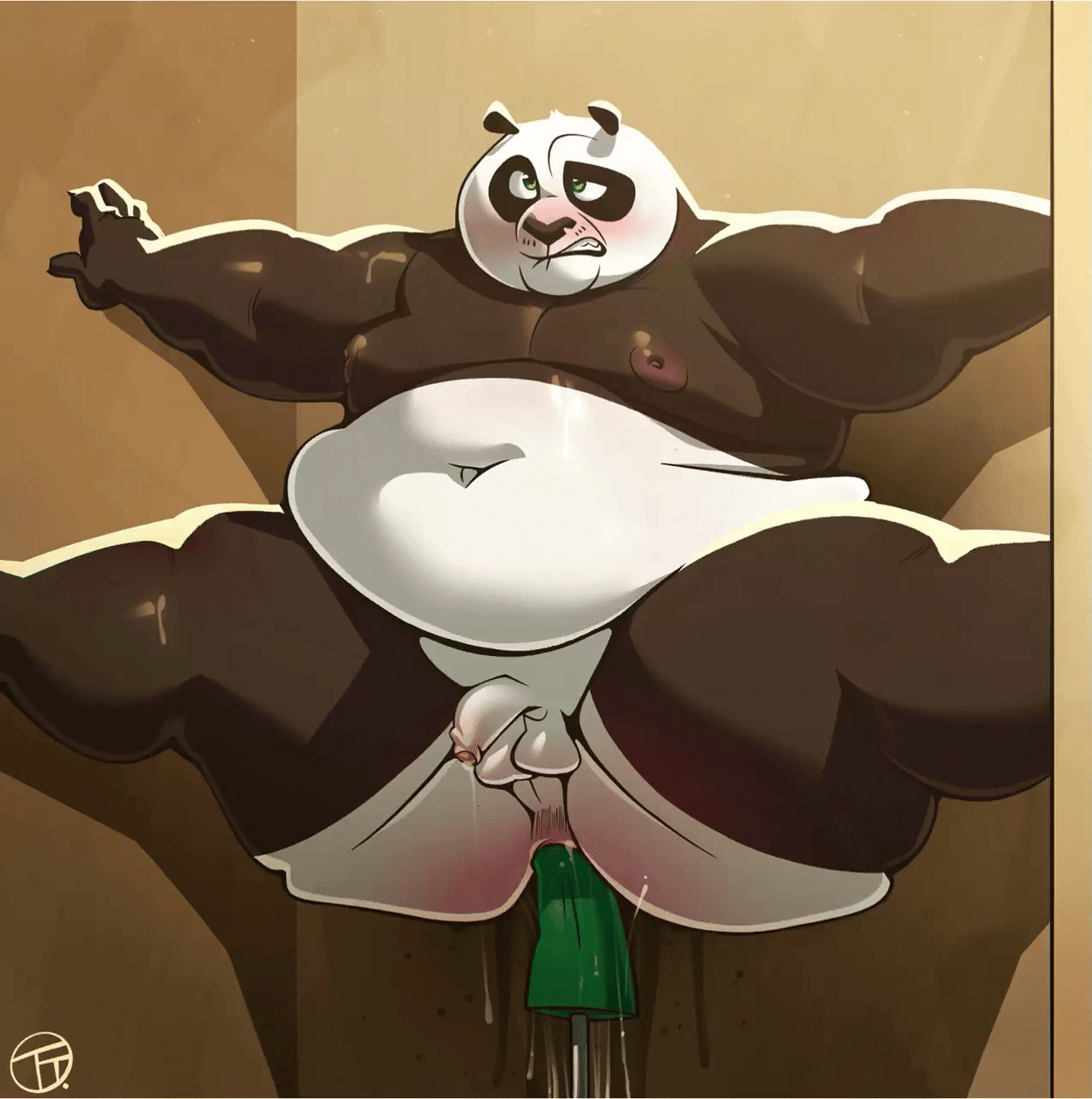 master po ping (kung fu panda and etc) created by trashtoonz