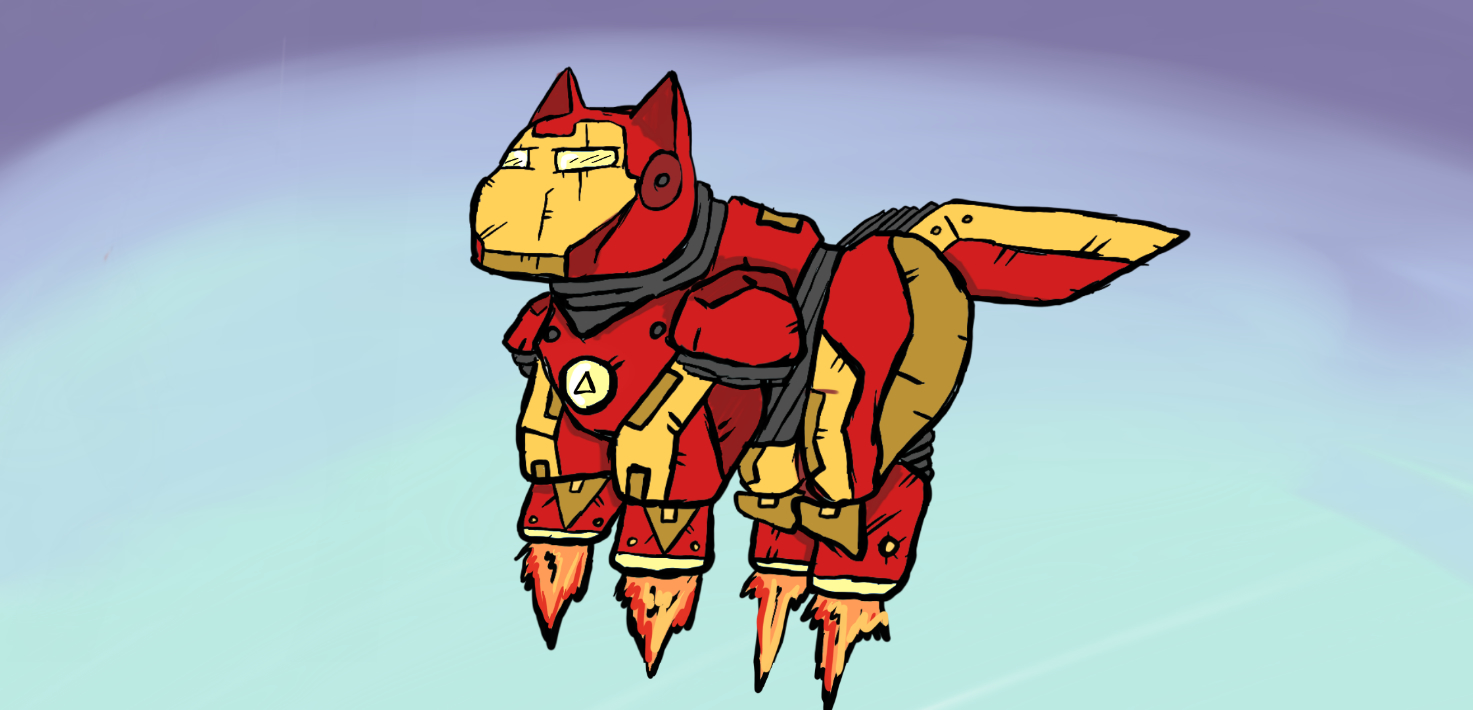 iron man (fluffy pony and etc) created by carniviousduck