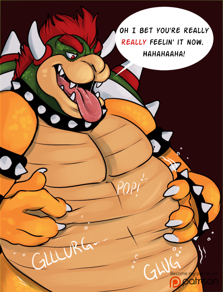 bowser (mario bros and etc) created by finalroar