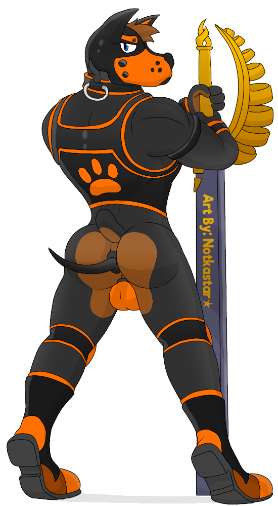 masked mutt created by notkastar