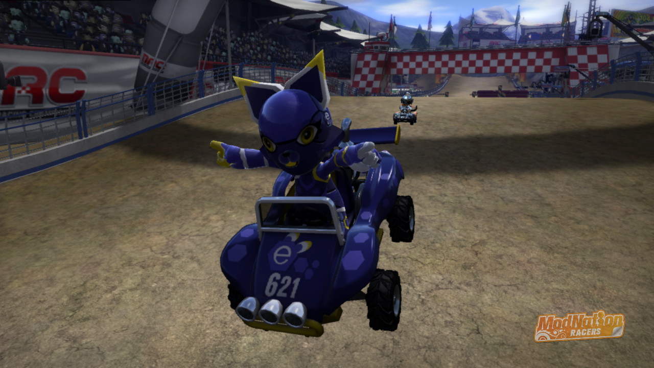 esix (modnation racers and etc) created by unknown artist