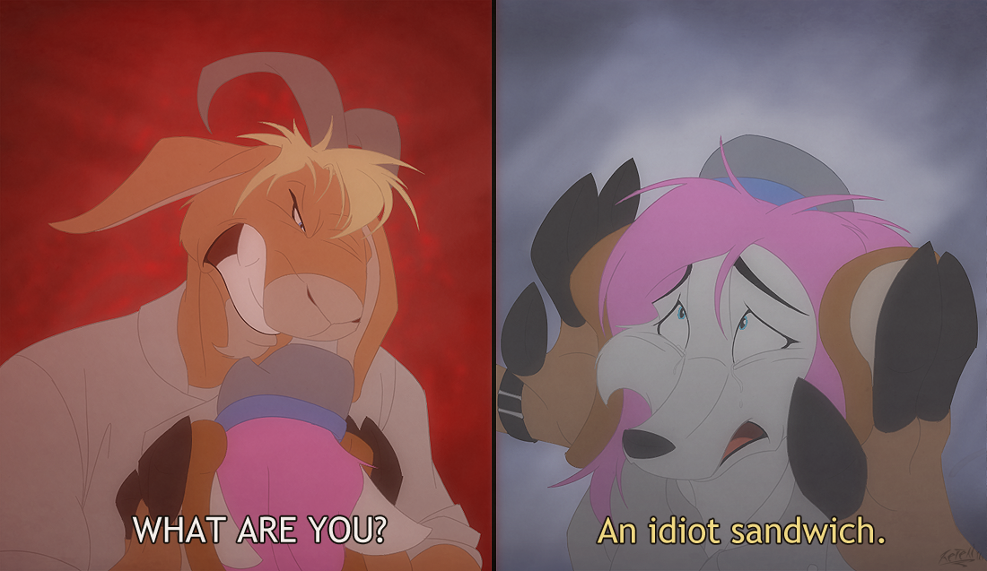 gordon ramsay and willowmore fox (idiot sandwich and etc) created by retehi