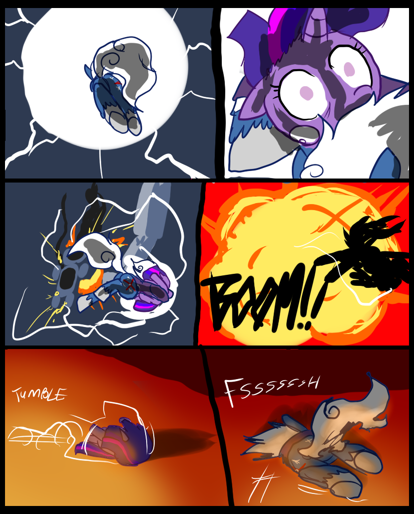 professor starflare and twilight sparkle (friendship is magic and etc) created by metal (artist)