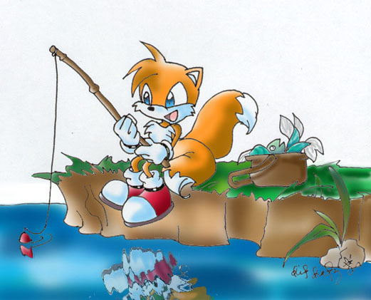 miles prower (sonic the hedgehog (series) and etc) created by unknown artist