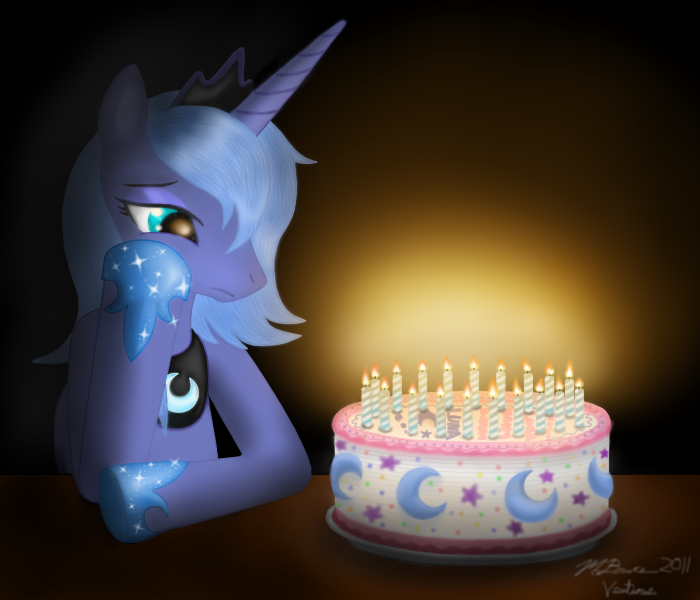 princess luna (friendship is magic and etc) created by ventious