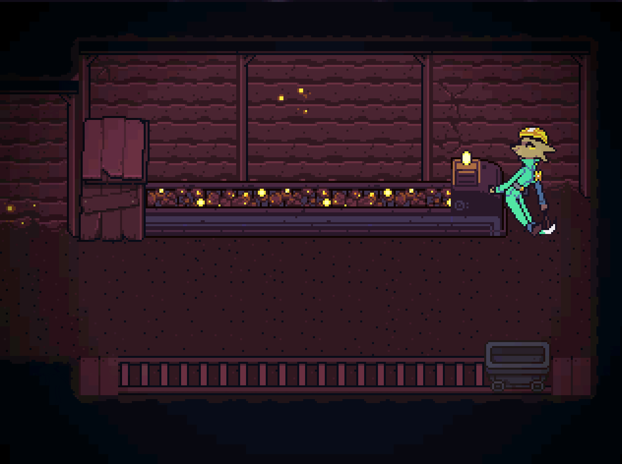 clover and tall miner (undertale (series) and etc) created by roksim