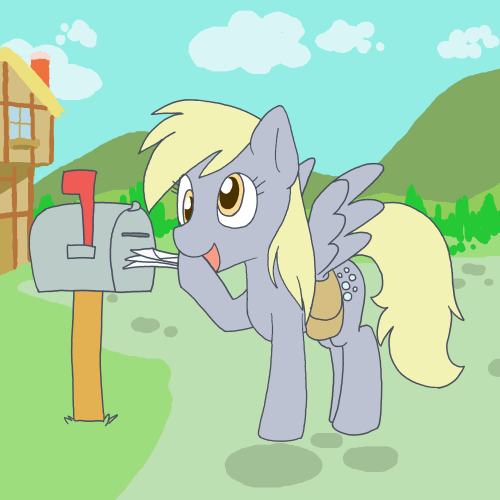 derpy hooves (friendship is magic and etc) created by ajin