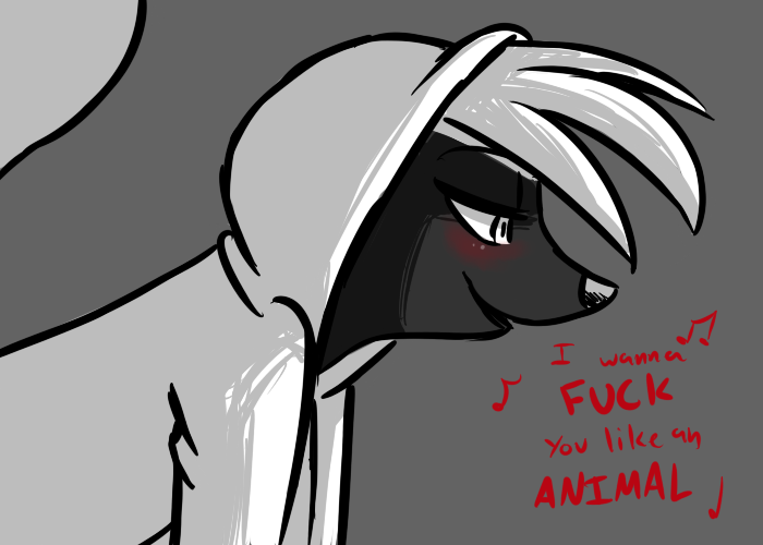 fan character and hugh muskroura (nine inch nails and etc) created by inkyfrog