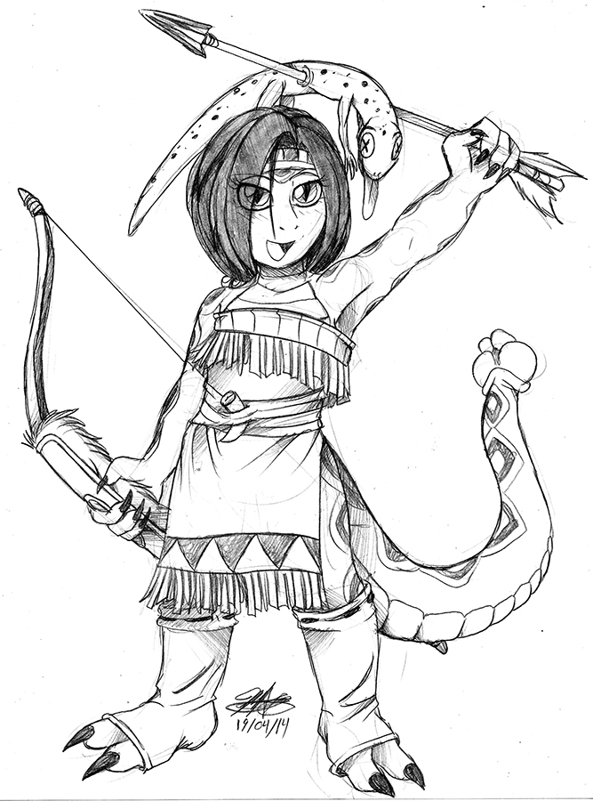 sitala (tina of the south) created by avencri