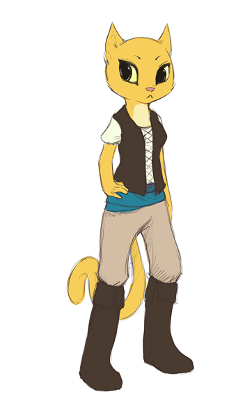 katia managan (bethesda game studios and etc) created by noel (artist)