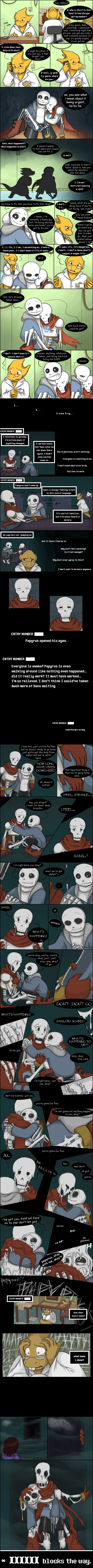 alphys, frisk, papyrus, and sans (undertale (series) and etc) created by zarla