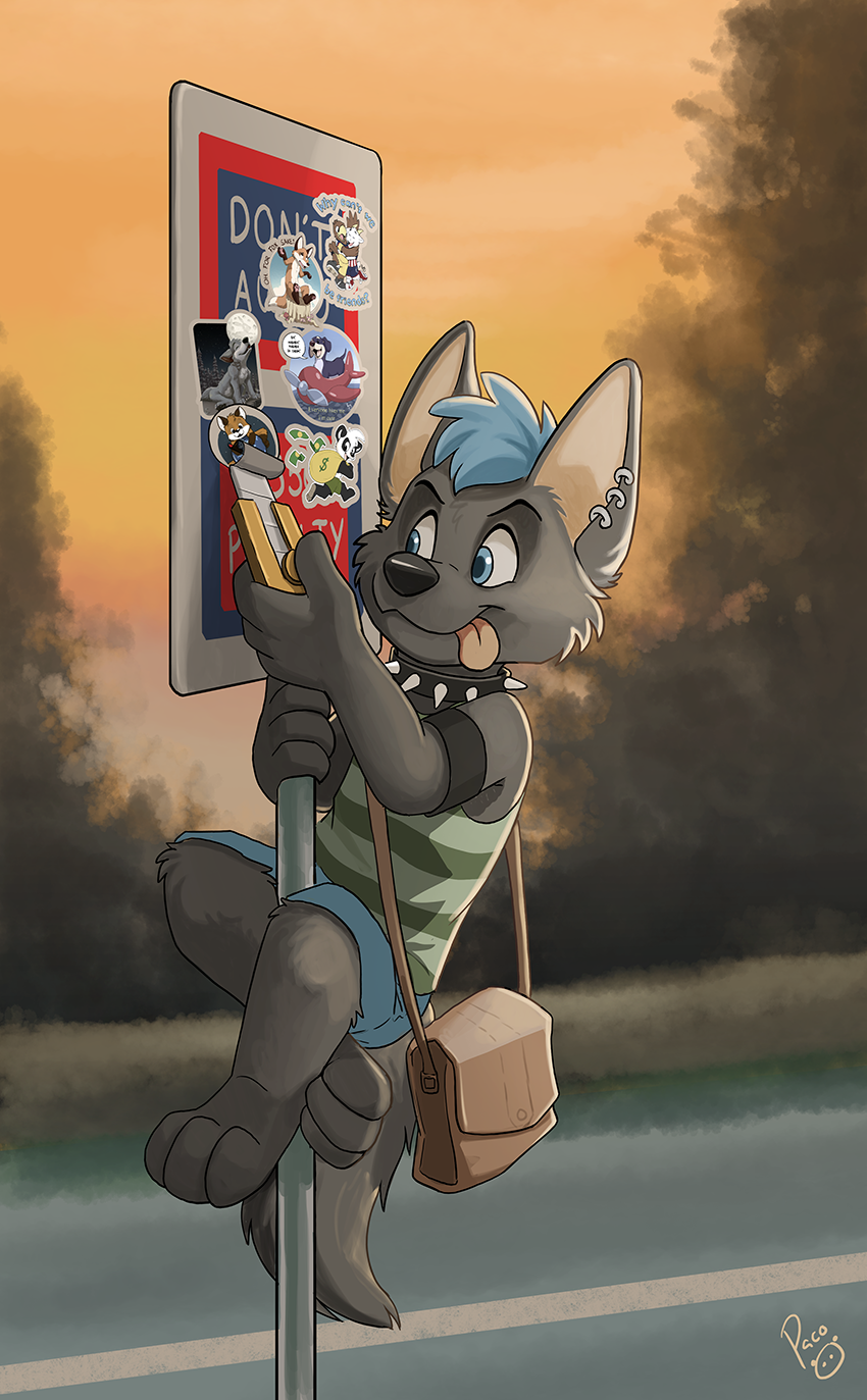 plurwolfy created by pandapaco