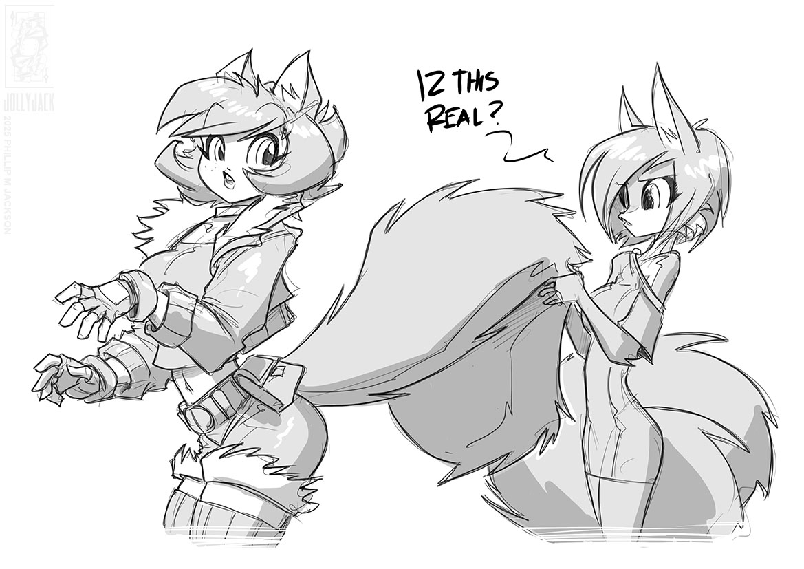 scarlet and squirrel girl (sequential art and etc) created by jollyjack