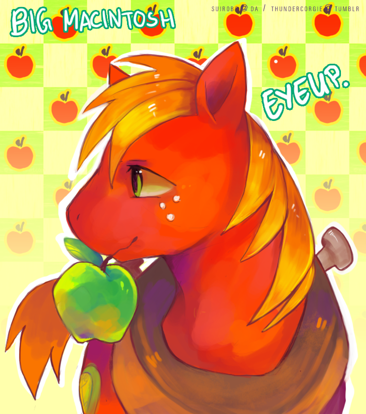big macintosh (friendship is magic and etc) created by suizilla