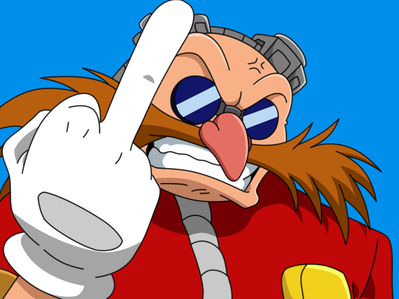 dr. eggman (sonic the hedgehog (series) and etc) created by third-party edit and unknown artist