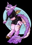 Rating: s
ID: 5586226
Date: 2025-05-20 14:45:21 -0400
Status: pending
Score: 0
absurd_res anthro belly black_clothing blue_background blue_eyes bottomwear bovid caprine clothing cloven_hooves crop_top dragon ear_piercing ear_ring eyewear facial_piercing female fur glasses hair hi_res hooves horn hybrid luci_the_lamb mammal metallic metallic_markings metallic_wings mythological_creature mythological_scalie mythology nose_piercing open_mouth paranoidlamb pawpads paws piercing pink_body purple_hair ring_piercing scalie sharp_teeth sheep shirt shorts simple_background slightly_chubby slightly_chubby_female solo teeth teeth_showing topwear wearing_glasses wool_(fur) post #5586226