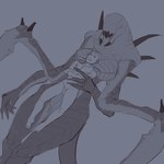 Rating: e
ID: 4439516
Date: 2023-11-27 12:36:45 -0500
Status: active
Score: 53
1:1 2k_games 4_arms alien alien_humanoid big_breasts black_spikes black_teeth blade_arm breasts claws duo evolve_(copyright) featureless_breasts female feyhearts genitals grey_background hi_res human human_on_humanoid humanoid interspecies larger_female lying male male/female mammal mantis_arms multi_arm multi_limb nude on_back penis pussy simple_background size_difference smaller_male smile spikes spikes_(anatomy) split_jaw teeth thick_thighs wide_hips wraith_(evolve) post #4439516