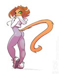 Rating: s
ID: 1721363
Date: 2018-11-29 20:22:56 -0500
Status: active
Score: 33
2018 anthro brown_body brown_fur brown_hair butt clothed clothing conditional_dnp domestic_cat felid feline felis female footwear fur green_eyes hair hoodie jollyjack kat_vance looking_at_viewer looking_back mammal sequential_art shoes simple_background sneakers solo tail tan_body tan_fur tight_clothing topwear white_background post #1721363