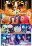 2015 absurd_res applejack_(mlp) blue_body blue_fur character_reveal chilllum color_coded color_coded_text comic dialogue digital_media_(artwork) earth_pony english_text equid equine fan_character feathered_wings feathers female fluttershy_(mlp) friendship_is_magic fur group hasbro hi_res horn horse light262 male mammal my_little_pony mythological_creature mythological_equine mythology name_drop name_in_dialogue name_reveal pegasus pinkie_pie_(mlp) pointy_speech_bubble pony princess_tempora rainbow_dash_(mlp) rarity_(mlp) shaded species_in_dialogue speech_bubble starswirl_the_bearded_(mlp) text twilight_sparkle_(mlp) unicorn url winged_unicorn wings