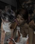 3d_(artwork) all_fours alley ambiguous_penetration beagle bestiality breasts broken_window brown_hair canid canine canis collar curled_hair darksoul digital_media_(artwork) dobermann doggystyle domestic_dog double_penetration eyes_closed female female_on_feral female_on_top feral feral_penetrating feral_penetrating_human fire_escape foursome french_kissing from_behind_position german_shepherd group group_sex hair herding_dog human human_on_feral human_penetrated hunting_dog interspecies kissing lying male male/female mammal nipples nude on_back on_top pastoral_dog penetration pinscher realistic_feral sandwich_position scent_hound sex stephanie_(disambiguation) tongue