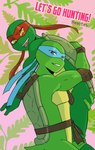 adolescent bodily_fluids brother_(lore) brothers_(lore) cover cover_art cover_page duo hi_res incest_(lore) kerchief leonardo_(tmnt) male momorawrr neattea raphael_(tmnt) reptile scalie sibling_(lore) sweat sweatdrop teenage_mutant_ninja_turtles turtle young