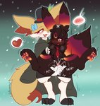 Rating: e
ID: 3757179
Date: 2022-12-18 03:28:57 -0500
Status: active
Score: 110
accessory black_claws black_toes blush blush_lines bodily_fluids bow_ribbon braixen brown_body brown_fur circle_(marking) claws clothed clothed/nude clothing countershading duo eeveelution ejaculation female female/female feral fingering fingering_partner fur generation_2_pokemon generation_6_pokemon genital_fluids genitals gradient_background gradient_fur hair hair_accessory hair_bow hair_over_eye hair_ribbon hat headgear headwear heart_symbol hi_res justiceposting kira_(justiceposting) looking_at_another looking_at_partner necktie nintendo nude one_eye_obstructed open_mouth orange_pawpads pawpads pokemon pokemon_(species) pussy pussy_ejaculation ribbons sex simple_background speech_bubble spread_legs spreading tan_body tan_fur thick_thighs umbreon vaginal vaginal_fingering vaginal_fluids vella_c_nightmare_(lassykatsu) white_body white_countershading post #3757179