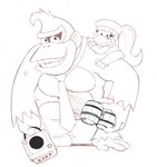 Rating: s
ID: 2281046
Date: 2020-06-03 14:27:33 -0400
Status: active
Score: 9
2020 3_toes 5_fingers ape barrel carrying_another chimpanzee clothing dixie_kong donkey_kong_(character) donkey_kong_(series) duo electronics feet female fingers fur game_console gamecube gamecube_console gorilla hair haplorhine hat headgear headwear hi_res holding_console holding_gamecube holding_object long_hair male mammal muscular muscular_male necktie nintendo nintendo_console on_shoulder pan_(genus) pecs ponytail primate simple_background smile sooperman teeth toes post #2281046