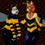 Rating: q
ID: 737310
Date: 2015-09-29 05:53:58 -0400
Status: active
Score: 13
1:1 antennae_(anatomy) anthro bear bee_costume corruption dominant dominant_female doomington duo female food french_kissing giant_panda heart_symbol hivemind honey_(food) honey_saliva hypnosis insect_wings kissing male male/female mammal mask mind_control stinger stripes submissive submissive_male supervillain tongue villainess wings post #737310