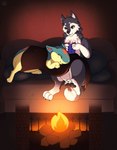 Rating: s
ID: 4930978
Date: 2024-07-20 10:09:51 -0400
Status: active
Score: 8
2024 anthro bedding beverage biped black_nose black_pawpads blanket blue_eyes candy canid canine canis cheek_tuft chest_tuft chocolate claws container countershade_face countershade_fur countershade_torso countershading cuddling cup dessert digital_media_(artwork) domestic_dog duo eyebrows eyelashes eyes_closed facial_tuft feet feral fire fireplace food fur generation_2_pokemon grey_body grey_fur hi_res hindpaw holding_beverage holding_object hot_beverage hot_chocolate husky log male mammal marshmallow mug nintendo nordic_sled_dog nude pawpads paws pokemon pokemon_(species) quadruped quilava shaded spitz toe_claws tuft v3nusbby white_body white_fur wood post #4930978