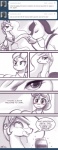 2012 angry bisexual blush comic crown cutie_mark dialogue english_text equid equine feathered_wings feathers female feral food friendship_is_magic hasbro headgear hi_res horn jelly_(food) jewelry john_joseco kissing male mammal mane my_little_pony mythological_creature mythological_equine mythology princess_celestia_(mlp) smile smug stated_homosexuality stated_sexuality suggestive text tiara tumblr unicorn winged_unicorn wings