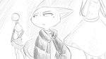 16:9 animal_crossing annoyed anthro clothing clothing_store dragonweirdo dress felid feline female frown hi_res jacket mammal mannequin markings mole_(marking) monochrome nintendo olivia_(animal_crossing) puffy_jacket solo store tail topwear widescreen