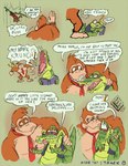 alligator alligatorid anthro ape comic crocodile crocodilian diddy_kong diddy_kong_pilot diddy_kong_racing diddy_kong_racing_ds donkey_kong_(character) donkey_kong_(series) donkey_kong_64 donkey_kong_country_(tv_series) donkey_kong_country_2 donkey_kong_country_returns donkey_kong_country_tropical_freeze english_text fanfiction gorilla group haplorhine krunch_the_kremling male mammal monkey nintendo nintendo_64 nintendo_ds nintendo_ds_family nintendo_switch primate reptile scalie shesamonkey short_body super_nintendo text