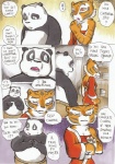 a_seated_night anthro bear better_late_than_never blue_eyes comic concern daigaijin dialogue dreamworks duo embarrassed english_text exclamation_point felid female giant_panda kung_fu_panda looking_back male mammal master_po_ping master_tigress painting_(artwork) pantherine red_eyes stripes text tiger traditional_media_(artwork) watercolor_(artwork)