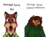 2021 alpha_channel anthro armor average_fan_vs._average_enjoyer black_text body_armor brown_body brown_eyebrows brown_fur brown_hair brown_nose canid canine clothed clothed_anthro clothed_female clothing collared_shirt digital_drawing_(artwork) digital_media_(artwork) disney drawpile_(artwork) duo english_text erma_felna erma_felna:_edf eyebrows female female_anthro flak_vest flat_colors flight_suit fox fur green_clothing green_eyes green_shirt green_topwear hair long_hair male mammal meme military_uniform necktie nick_wilde open_mouth pattern_necktie red_fox red_tongue shirt shitpost simple_background soyjak striped_necktie text tongue topwear transparent_background true_fox uniform us_cannonfodder zootopia