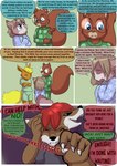 2017 anthro babystar biped canid canine canis comic detailed_background dialogue digital_media_(artwork) dipstick_ears ear_markings eeveelution english_text eyes_closed eyewear female flareon fox fur gemma_polson generation_1_pokemon glasses hair hi_res hybrid jack_murdock male mammal multicolored_ears nintendo pokemon pokemon_(species) rasile_murdock rodent sciurid souffle_murdock standing text tree_squirrel wolf young young_anthro zeezee_murdock