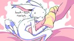 16:9 ambiguous_gender anthro arm_grab bandai_namco blush breath digimon digimon_(species) dragonweirdo duo felid feline female fingering gatomon hi_res human mammal panting shaking trembling vaginal vaginal_fingering whiskers widescreen