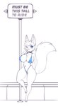 Rating: q
ID: 3669412
Date: 2022-11-04 00:03:42 -0400
Status: active
Score: 92
2022 abs absurd_res anthro arctic_fox big_breasts bikini blue_bikini blue_clothing blue_eyes blue_swimwear breasts canid canine chest_tuft choker clothing eyebrow_through_hair eyebrows eyelashes female fox hair hi_res inner_ear_fluff instruction instruction_on_sign jewelry looking_at_viewer mammal necklace nipple_outline one_eye_closed planted_sign scorpdk short_hair sign smile solo swimwear thick_thighs translucent translucent_hair true_fox tuft two-piece_swimsuit wink yuki_(yuki_anno) post #3669412