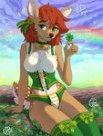 Rating: s
ID: 4678028
Date: 2024-03-24 19:43:24 -0400
Status: active
Score: 81
2024 3:4 accessory ambii anthro basque breasts brown_body brown_fur chest_tuft clothing clothing_bow clover_(plant) clover_leaf collar deer ear_piercing ear_ring eyebrow_through_hair eyebrows female four_leaf_clover freckles front_view fur green_clothing green_eyes green_panties green_underwear hair hair_accessory hi_res holidays ketty leaf leggings legwear lingerie looking_at_viewer mammal midriff outside panties piercing plant red_hair ring_piercing scut_tail short_hair short_tail sitting sitting_on_ground smile solo spots st._patrick's_day tail thigh_highs topwear translucent translucent_hair tuft underwear white_spots post #4678028