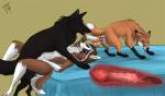 Rating: e
ID: 1897015
Date: 2019-06-08 16:25:47 -0400
Status: active
Score: 102
all_fours animal_genitalia animal_penis anthozoan anthro anthro_on_feral anthro_penetrated bestiality bodily_fluids canid canine canine_genitalia canine_penis canis cnidarian cum cum_in_uterus cum_in_vagina cum_inside cutaway digital_media_(artwork) erection female female_on_feral feral feral_penetrating feral_penetrating_anthro fox foxxz fur genital_fluids genitals group group_sex handjob internal knot knot_root_grab knot_tugging knotting male male/female mammal marine nude open_mouth penetration penile penis penis_backwards penis_grab red_penis sex tail tailshigh threesome tongue tongue_out trio uterus vaginal vaginal_knotting vaginal_penetration wolf post #1897015