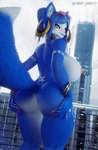 Rating: q
ID: 5445963
Date: 2025-03-20 17:54:01 -0400
Status: active
Score: 188
2025 3d_(artwork) absurd_res anthro bangle big_breasts big_butt blue_body blue_eyes blue_fur blue_hair blush breasts butt canid canine colored_nails digital_media_(artwork) dogzeela_(modeler) ear_piercing ear_ring exposure_variation eyewear eyewear_on_head female fingernails fox fur furry_ghosty hair hi_res hoop_ear_ring jewelry krystal_(star_fox) looking_at_viewer looking_back looking_back_at_viewer mammal multicolored_body multicolored_fur nails nintendo nipples nude nude_anthro nude_female piercing pink_fingernails pink_nails pink_nipples presenting presenting_hindquarters ring_piercing solo star_fox sunglasses sunglasses_on_head tail thick_thighs two_tone_body two_tone_fur white_body white_fur post #5445963