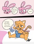 Rating: e
ID: 4026329
Date: 2023-05-01 15:03:16 -0400
Status: active
Score: 154
anthro barefoot bed big_bulge blue_eyes blush bodily_fluids bulge bully clothed clothing comic dialogue digital_media_(artwork) domestic_cat duo english_text erection erection_under_clothing feet felid feline felis fingers fur furniture genital_fluids genitals gesture hair half-closed_eyes hand_gesture hindpaw humanoid_genitalia humanoid_penis jasbun jbun07 kit_(jasbun07) lagomorph leporid lying male male/male mammal musk narrowed_eyes naughty_face nipples on_bed open_mouth paws penis pink_body pink_fur pink_hair plushie pointing precum precum_through_clothing precum_through_underwear rabbit shocked simple_background small_but_hung smile speech_bubble stain stained_bed_sheet stained_clothing stained_underwear sweat tail teeth text toes tongue underwear wet wet_clothing post #4026329