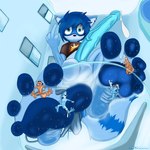 Rating: e
ID: 4898118
Date: 2024-07-05 00:21:25 -0400
Status: active
Score: 20
1:1 5_toes absurd_res anthro azura_(aimpunch) balls between_toes blue_body bodily_fluids canid countershading cum extreme_size_difference feet foot_fetish foot_focus foot_play genital_fluids genitals glans group hi_res looking_at_viewer low-angle_view male male/male mammal nomibuni pawpads paws penis plantigrade precum procyonid raccoon shaded size_difference soles sweat sweaty_feet toes trampling underfoot unknown_species wrinkled_feet wrinkles post #4898118