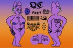 3:2 absurd_res anthro back_tattoo barcode barcode_tattoo belly_tattoo big_breasts big_butt breasts butt butt_shot butt_tattoo chest_tattoo deltarune ear_piercing ear_ring english_text eyeshadow female fur heart_symbol hi_res lagomorph leg_tattoo leporid lex_charm lipstick looking_at_viewer makeup mammal nipple_piercing nipple_tattoo nipples nude piercing pink_eyes puffy_nipples purple_body purple_eyes purple_eyeshadow purple_fur queen_susie rabbit rabbit_shopkeeper ring_piercing scut_tail short_tail signature small_tail smile solo tail tattoo text thick_thighs thigh_tattoo undertale_(series) womb_tattoo