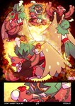 anthro baile_oricorio black_clothing black_robe clothed clothing colored comic dancing decidueye don't_sweet_talk_me duo esmeralda_(oricorio) eyes_closed feathered_wings feathers feet female feral flamenco generation_7_pokemon hi_res looking_at_another looking_at_partner looking_pleasured louis_(decidueye) makeup male male/female mascara nintendo oricorio pokemon pokemon_(species) purple_eyelids red_body robe rozalid talons toes wings