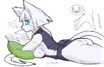 Rating: q
ID: 63184
Date: 2010-03-03 19:53:06 -0500
Status: active
Score: 21
2009 anthro arm_support balance_scale black_clothing blue_eyes blush bodily_fluids bone bone_in_mouth book breasts butt clothed clothing disembodied_hand domestic_cat duo felid feline felis female fish fur green_pillow hair human japanese_text kemono kemonon lying mammal marine mouth_closed ninja on_front pillow ponytail question_mark reading side_boob simple_background speech_bubble sweat sweatdrop tail text thought_bubble warrior whiskers white_background white_body white_fur white_hair post #63184